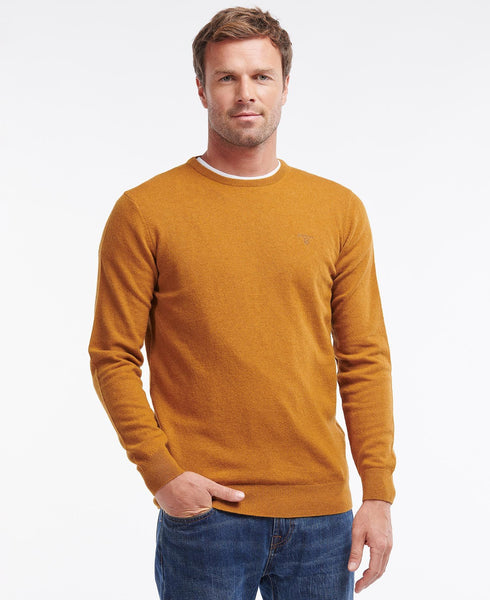 Girocollo Uomo MKN0345 dalle linee essenziali Verde BARBOUR- Francavilla Moda